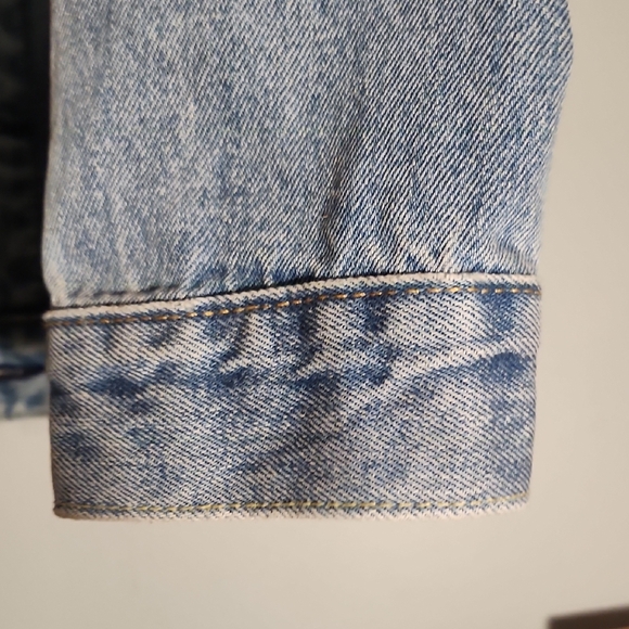 Levi's Blue M Jacket Classic Design - Picture 12 of 16